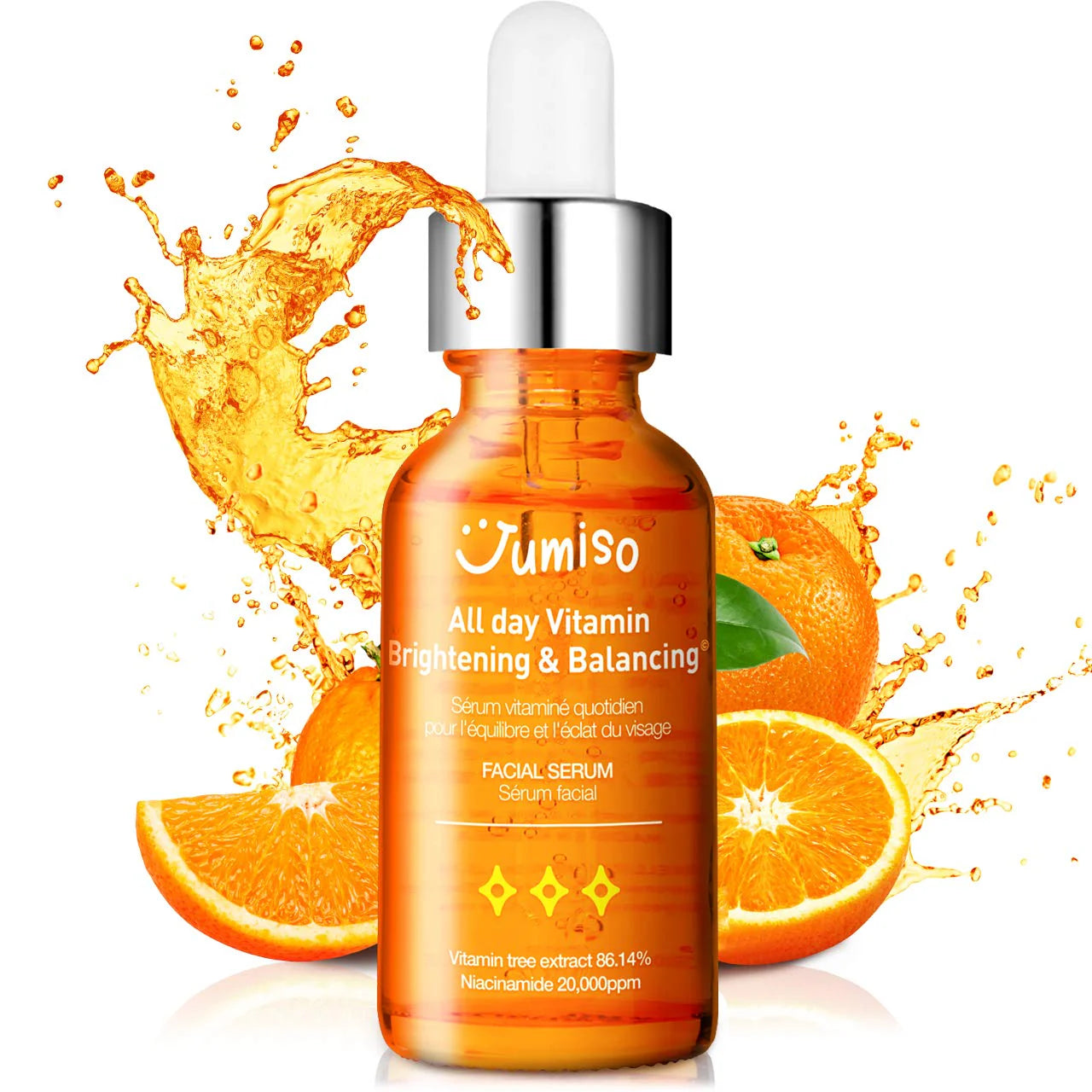 Jumiso Renew All Day Vitamin Brightening & Balancing Facial Serum 30ml