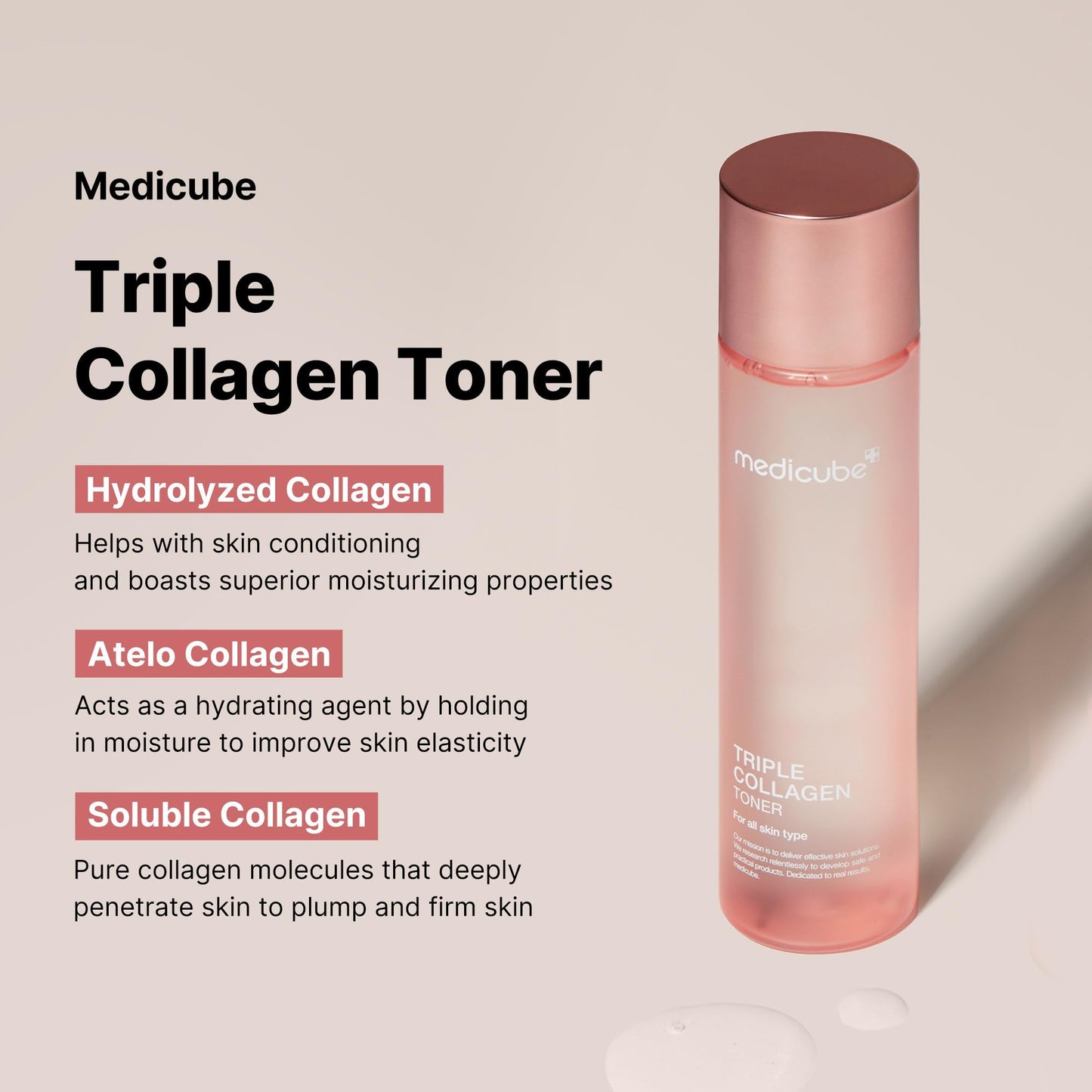 Medicube - Renew Triple Collagen Toner 4.0 140ml