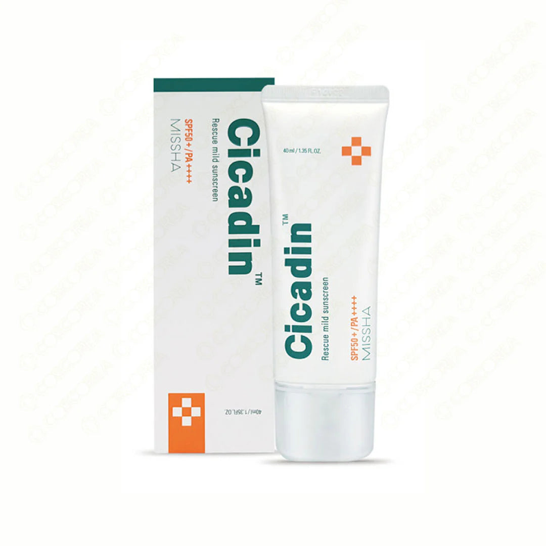 Missha Cicadin Rescue Mild Sunscreen SPF50+ – 40ml