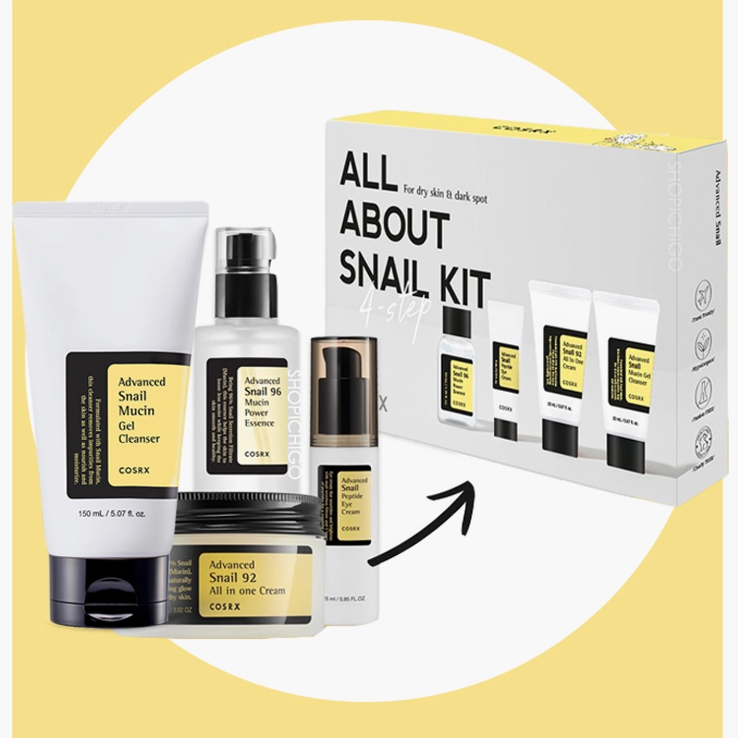 COSRX All About Snail Kit (3ea)