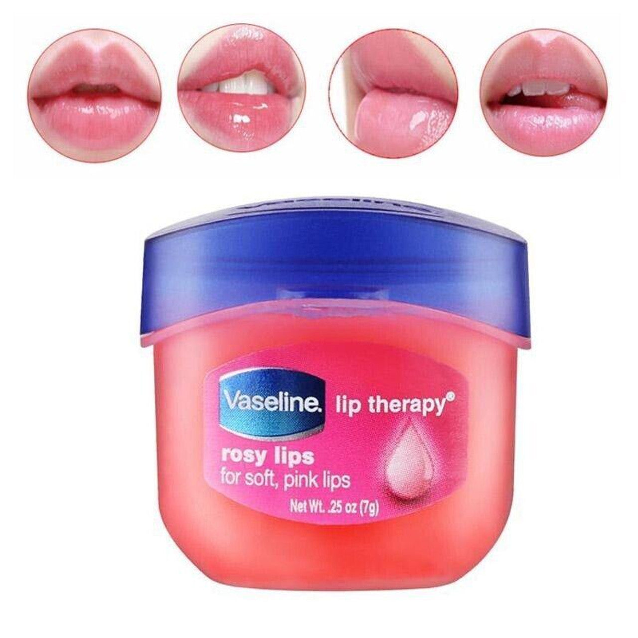 Vaseline Pure Lip Care Lip Balm Rosy Lips (Japan) – 7g
