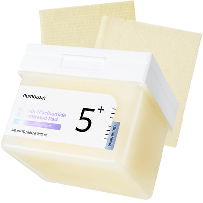 Numbuzin - No.5 Vitamin Niacinamide Pads – 70pcs