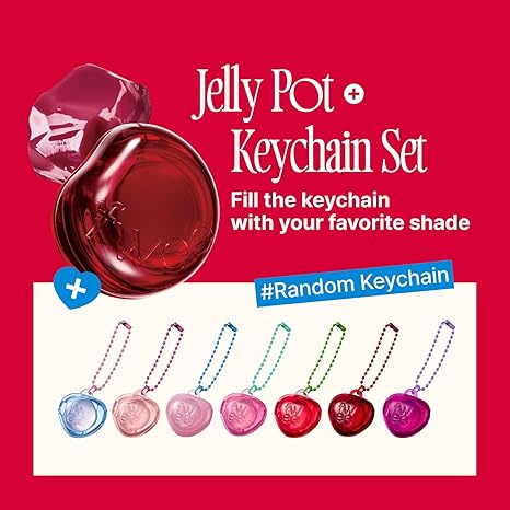 FWEE Keyring Lip & Cheek Glowy Jelly Pot JM01 Compote 4gm