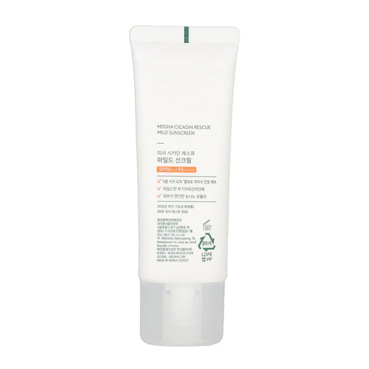 Missha Cicadin Rescue Mild Sunscreen SPF50+ – 40ml